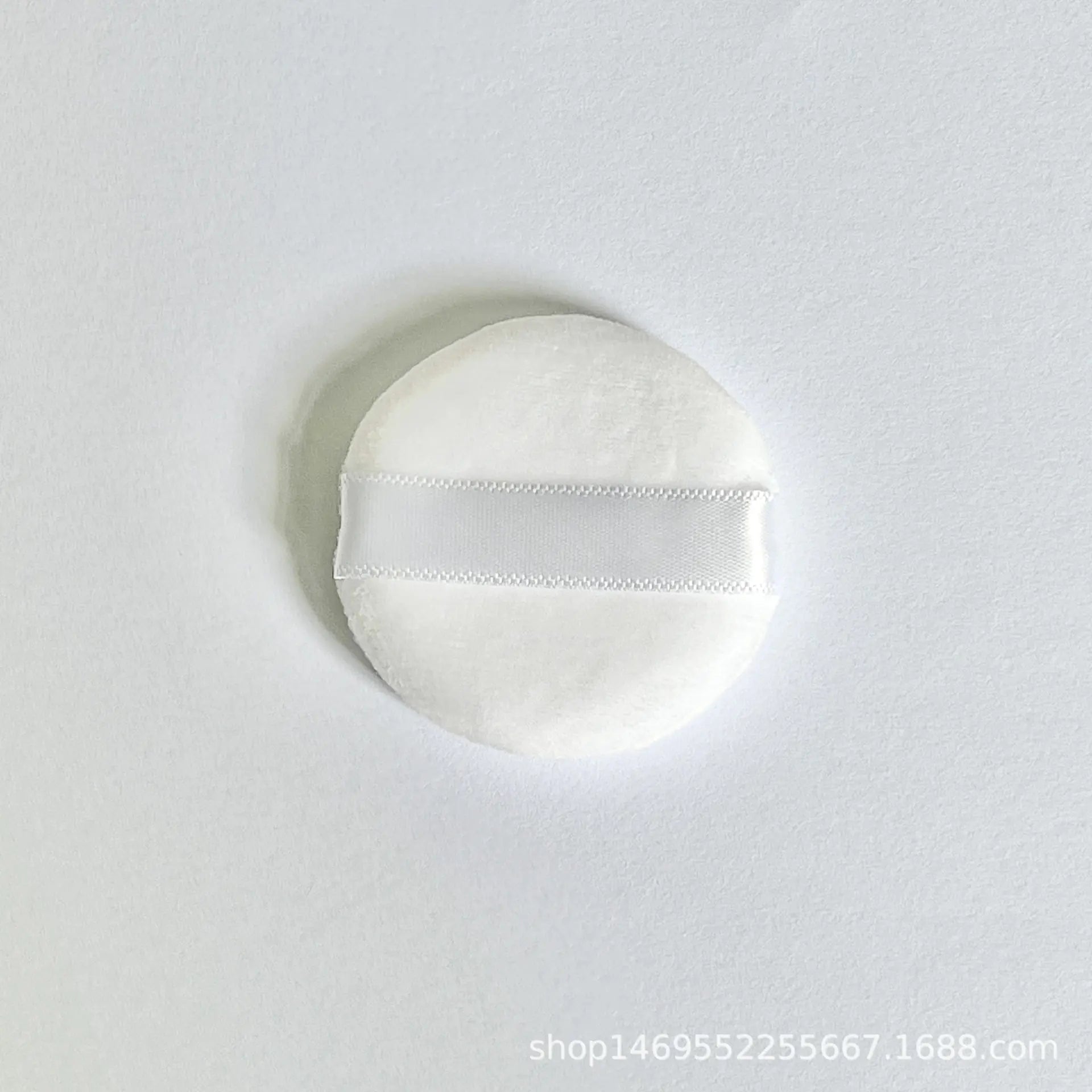 Mini Four-Grid Powder Puff with Soft Velvet Texture