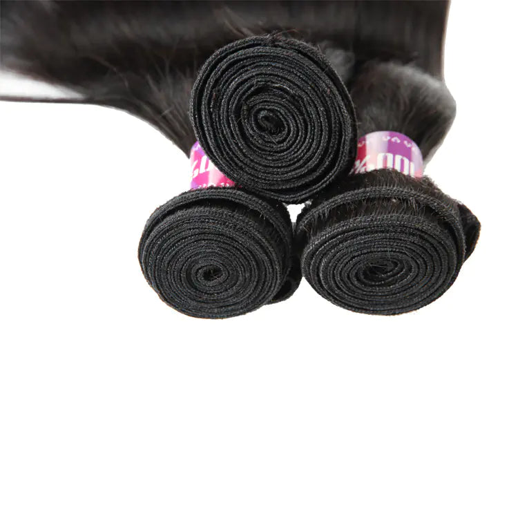 Straight Hair Brazilian Hair Extensions, Real Hair Wig