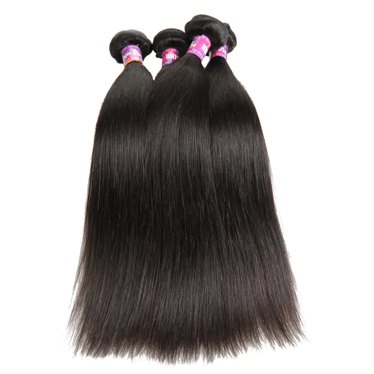 Straight Hair Brazilian Hair Extensions, Real Hair Wig