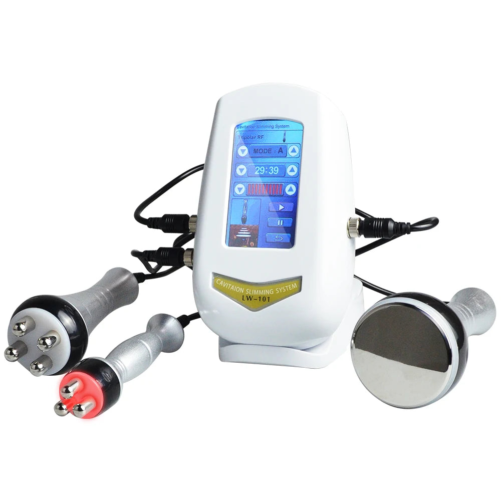 Moonic 3in1 Slimming Massage Cavitation Machine Multifunctional Equipment Facial Body Tightening Lifting Skincare Tool
