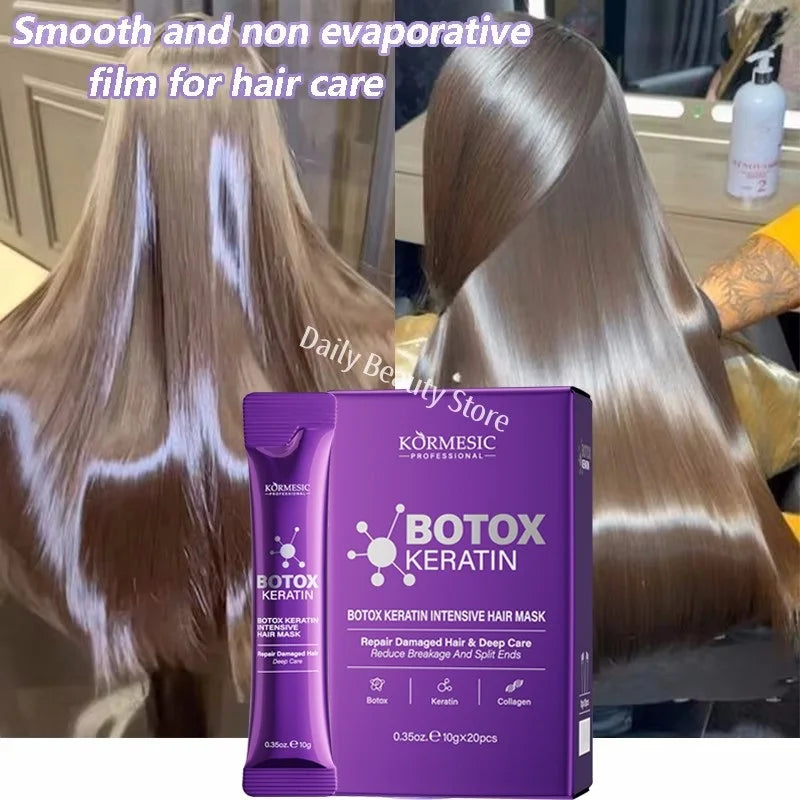 Magical Keratin Hair Mask 5 Seconds Repair Damaged Frizzy Hair Soft Smooth Shiny Nutrition Deep Moisturize Nourishing Hair Care