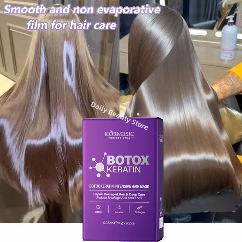 Magical Keratin Hair Mask 5 Seconds Repair Damaged Frizzy Hair Soft Smooth Shiny Nutrition Deep Moisturize Nourishing Hair Care