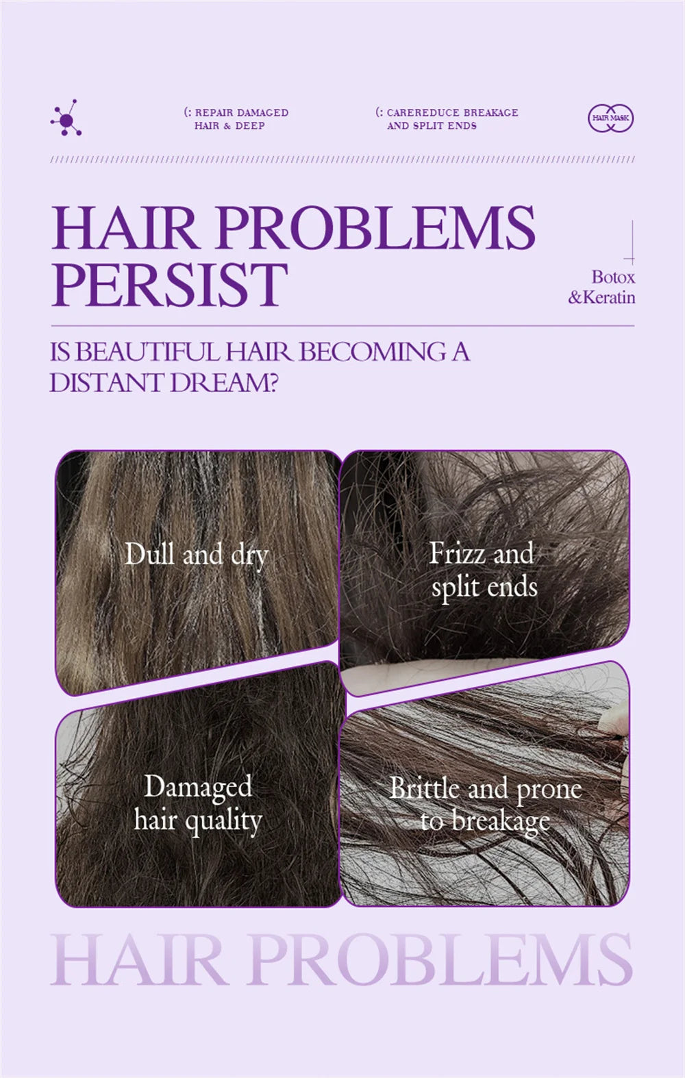 Magical Keratin Hair Mask 5 Seconds Repair Damaged Frizzy Hair Soft Smooth Shiny Nutrition Deep Moisturize Nourishing Hair Care