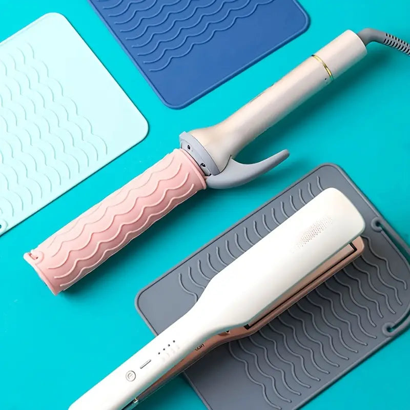 Silicone Heat Resistant Mat for Hair Styling Tools