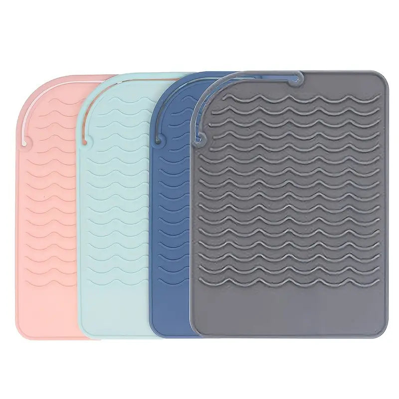 Silicone Heat Resistant Mat for Hair Styling Tools