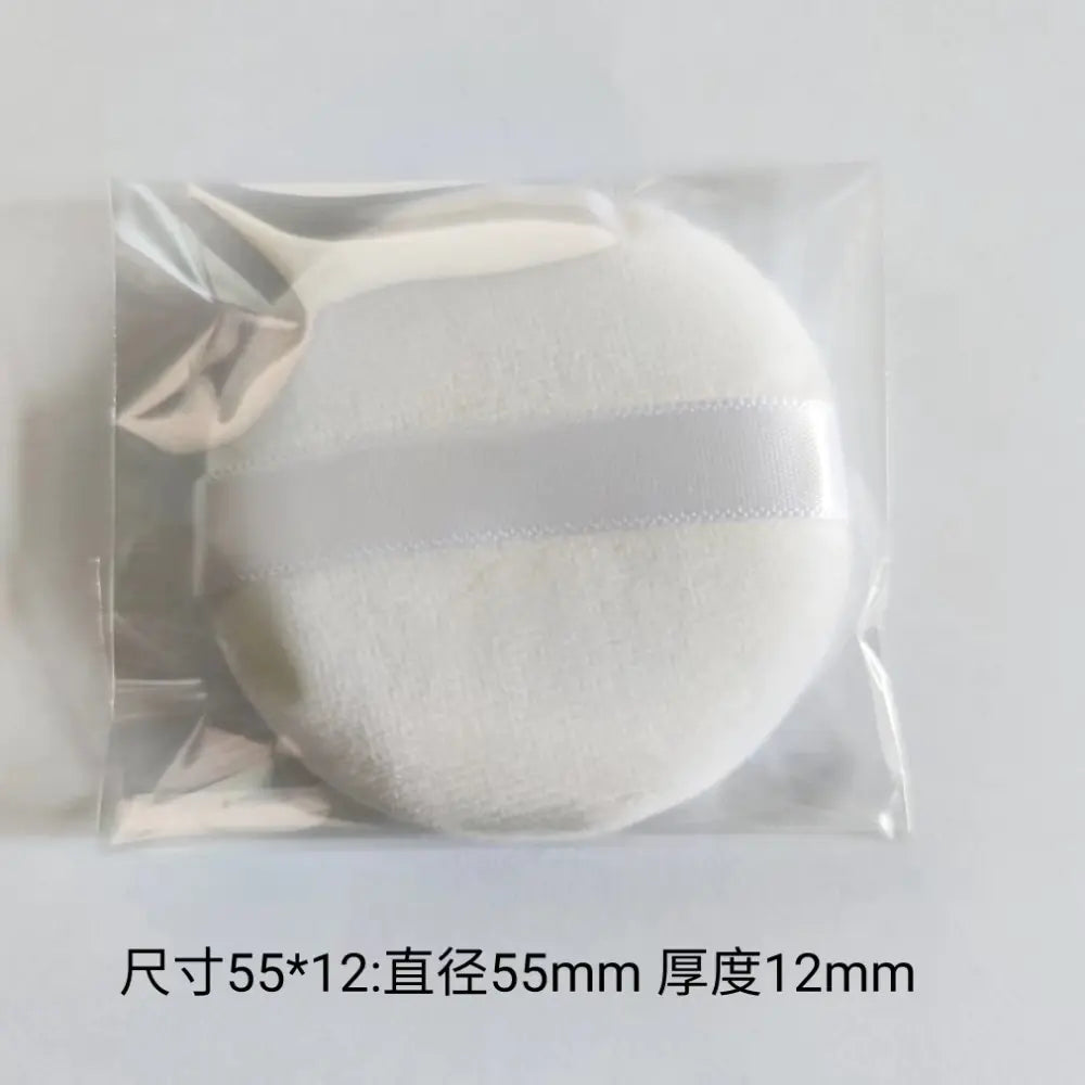 Mini Four-Grid Powder Puff with Soft Velvet Texture