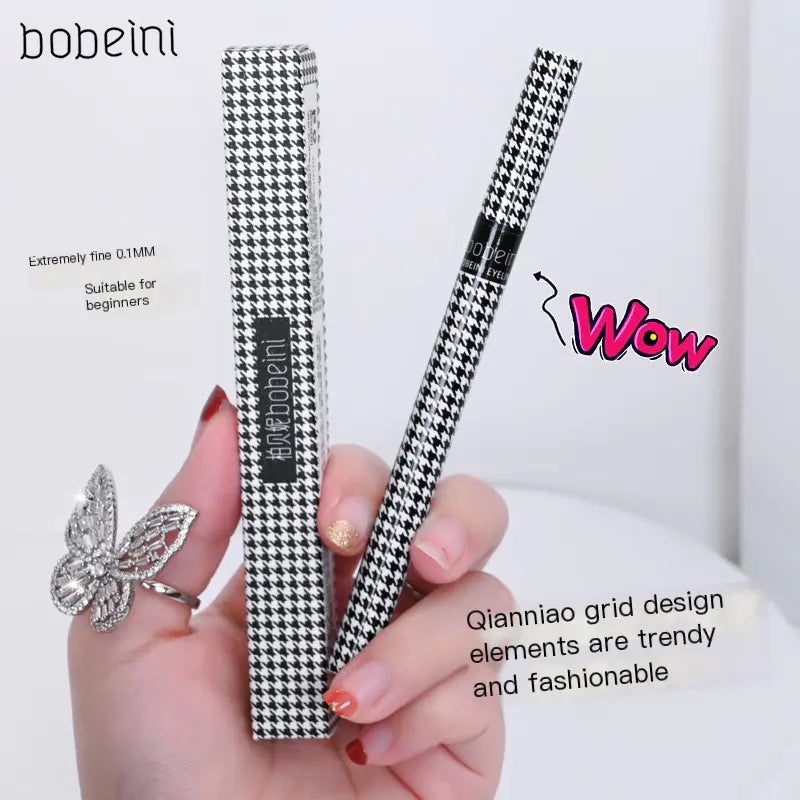 Bobeini Houndstooth Eyeliner Pen for Beginners