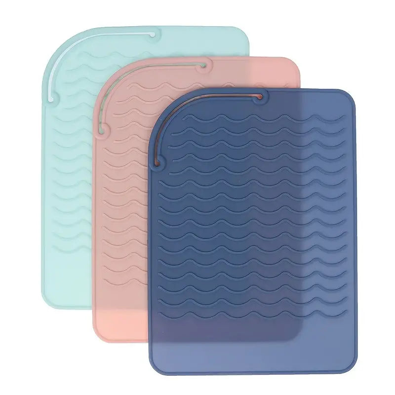 Silicone Heat Resistant Mat for Hair Styling Tools