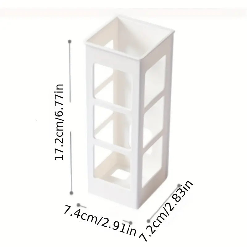 Wall Mounted Plastic Storage Rack for Hair Tools