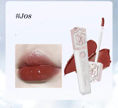 Flower Know Crystal Jelly Lip Glaze Moisturizing Lipstick