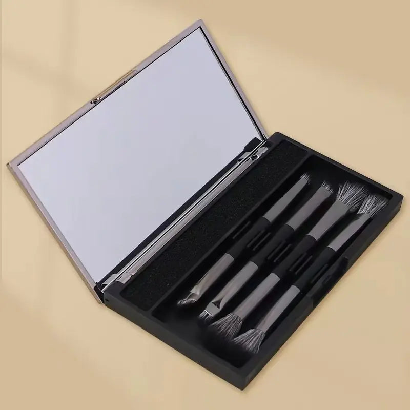 Mirror Makeup Brush Set