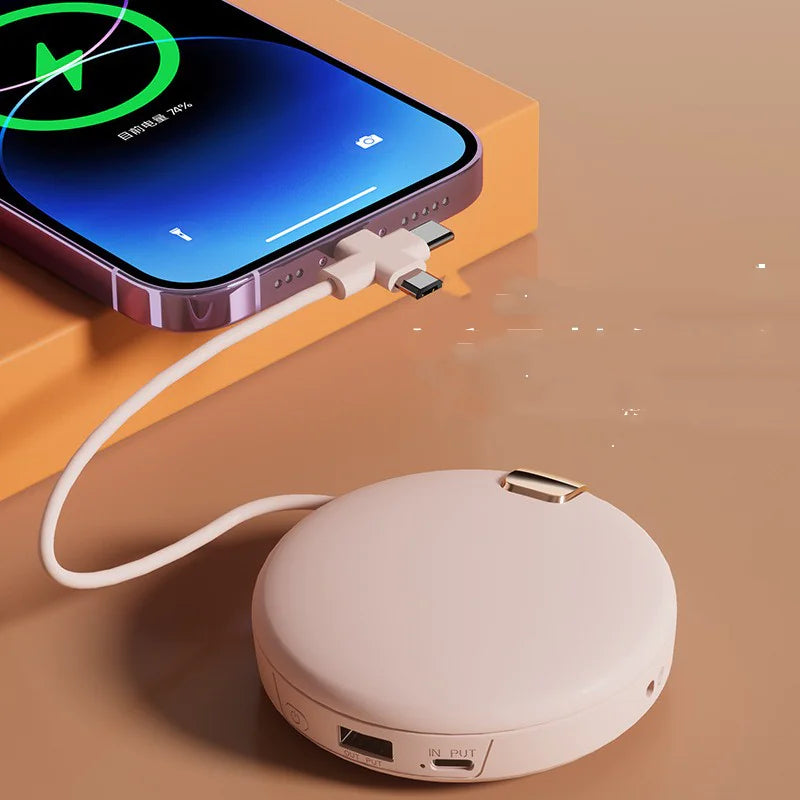 Mini Makeup Mirror & Hand Warmer